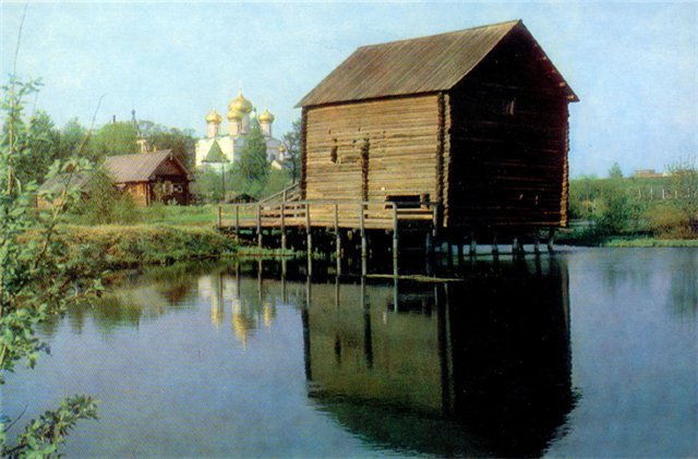 Водяная мельница из деревни Нюрюг. XIX век