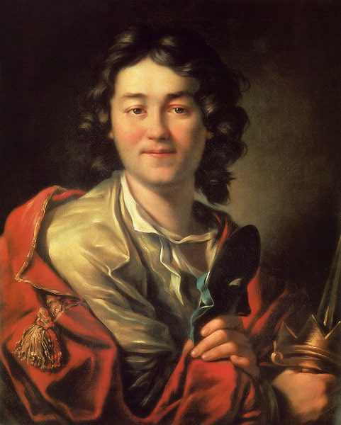 Портрет работы А. П. Лосенко, 1763 год