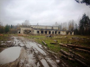 Разрушенная МТС совхоза "Вигский", передового хозяйства Чухломского района. фото М. Шейко