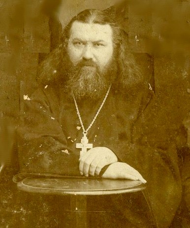 Отец Павел (Троянов). фото конца XIX века.