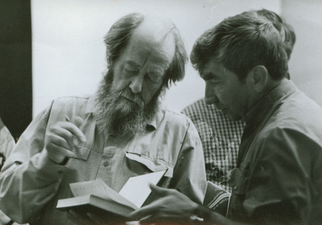 А. И. Солженицын и В. И. Рахматов