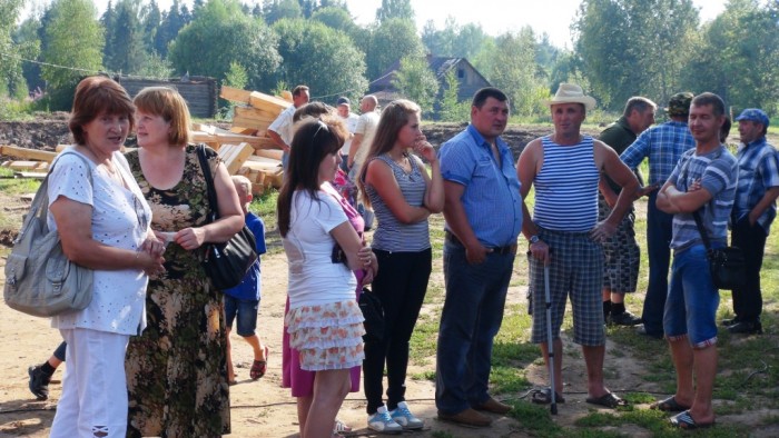 На празднике деревни. 2 августа 2014 года. фото Михаила Шейко