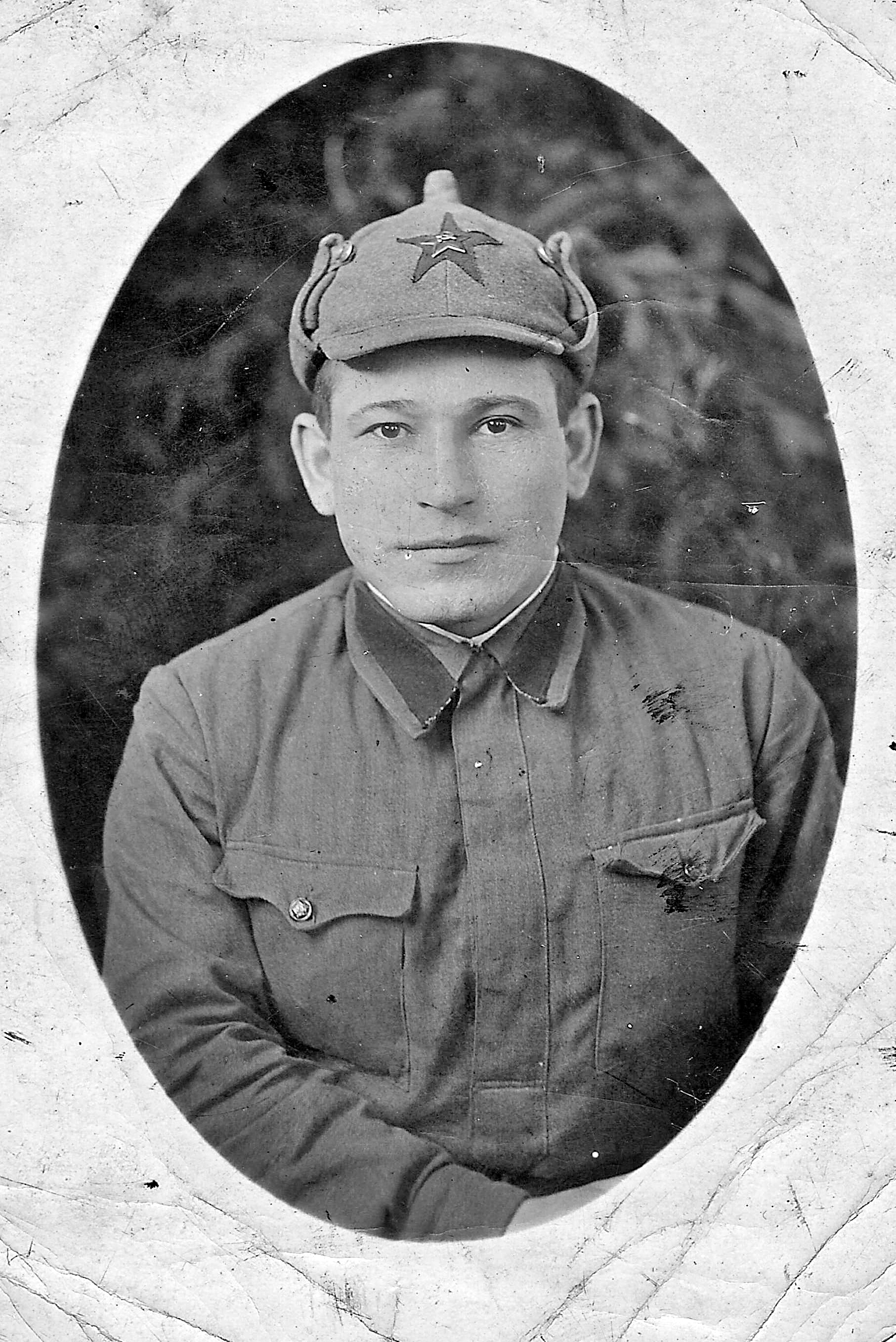 Добрецов А.Ф. фото 1941 года из семейного архива внука Добрецова А.Ю. 