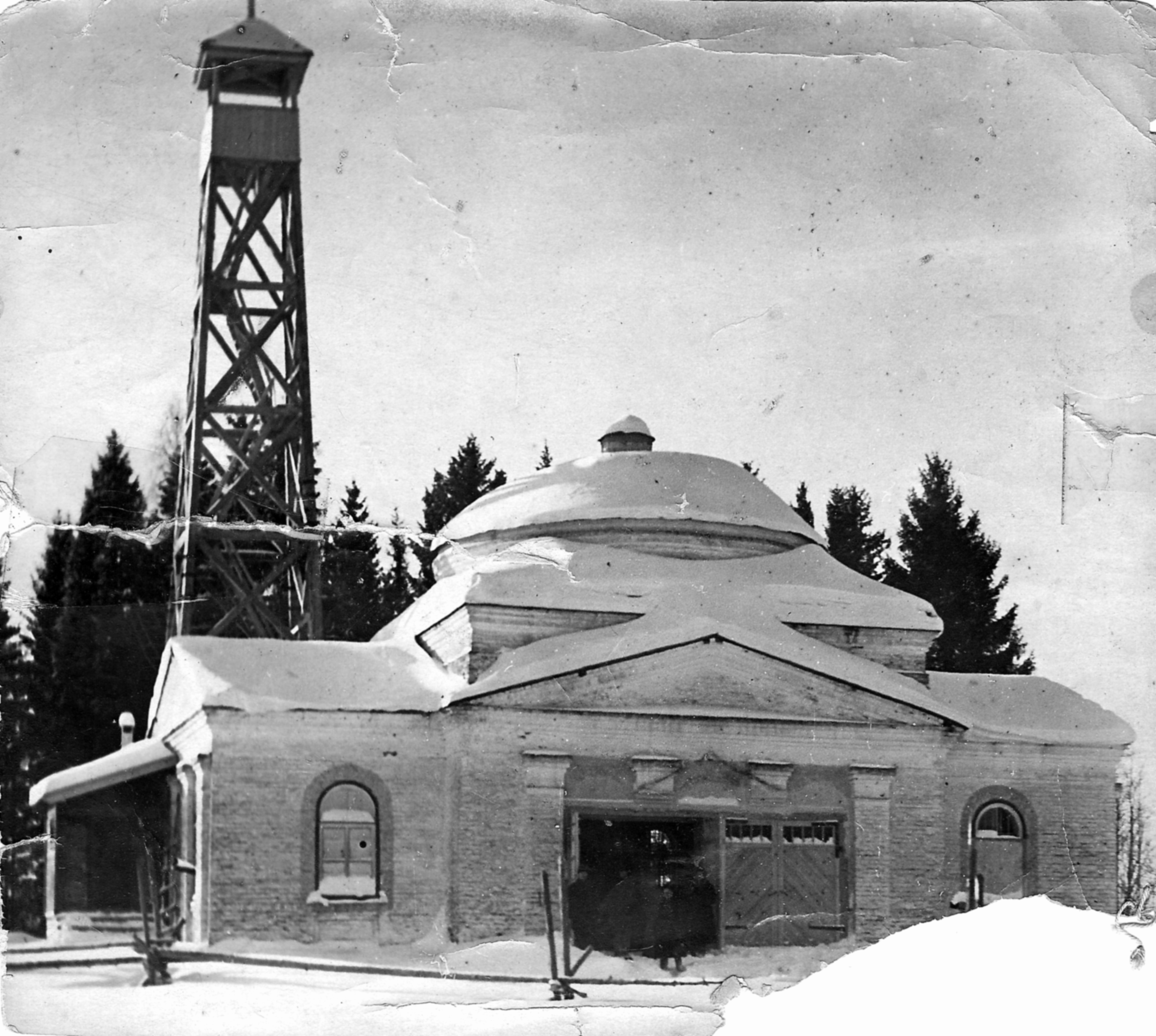Церковь Дмитрия Солунского. фото 1950 года.